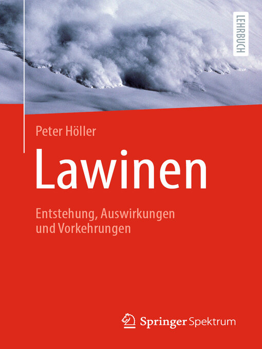 Title details for Lawinen by Peter Höller - Available